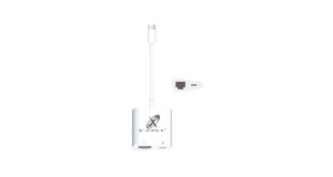 ADAPTADOR DE CABO DE REDE COM FIO ENTHERNET USB-C / RJ45 LAN XC-ADP-54