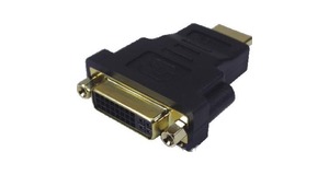 ADAPTADOR DVI-I FEMEA (245) X HDMI MACHO DEX - DH10M