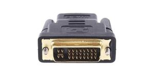 ADAPTADOR DVI-I MACHO (245) X HDMI FEMEA LELONG - LE-3081