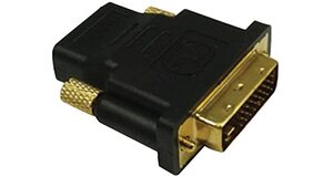 ADAPTADOR DVI MACHO PARA HDMI FÊMEA