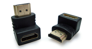 ADAPTADOR HDMI 90 GRAUS MACHO X FÊMEA