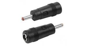 ADAPTADOR P4 2.1X5.5MM FEMEA X 1.35X3.5MM MACHO