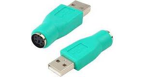 ADAPTADOR USB MACHO X PS2 FEMEA LE5520 IMPORTADO 1UNIDADE