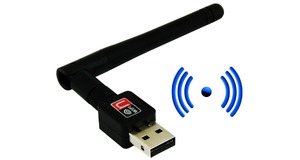 ADAPTADOR WIRELESS USB WIFI 300MBPS LAN COM ANTENA