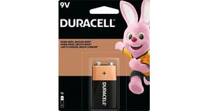 BAT DURACELL 9V ALCALINA MN1604