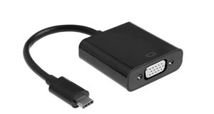 CABO ADAPTADOR USB TIPO-C MACHO X VGA FEMEA DEX - AD-701C.