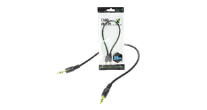 CABO AUXILIAR P2 X P2 C/ 30CM X-CELL - XC-P2-P2-0.30M