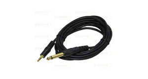 CABO DE AUDIO P10 MONO MACHO X P2 STEREO MACHO C/ 3,0M