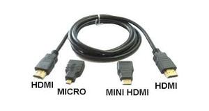 CABO HDMI 3X1 MINI HDMI/MICRO HDMI/ HDMI