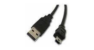 CABO USB 2.0 MACHO X USB MINI 5 PINOS MACHO (V3) C/ 1,50M B-MAX - 8664