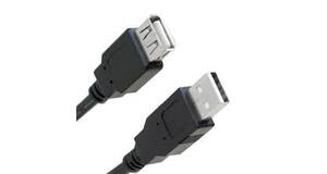 CABO USB  EXTENSÃO 2.0 MACHO / 5 METROS