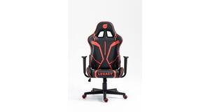 CADEIRA GAMER LEGACY SERIES PRETO/SALMAO