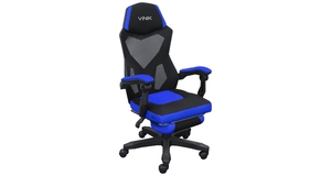 CADEIRA GAMER ROCKET PRETA COM AZUL - CGR10PAZ