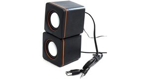 CAIXA DE SOM 2.0 USB BASS 5W P/ PC