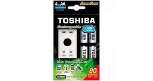 CARREG PILHA USB AA/AA TOSHIBA C/4AA