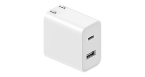 CARREGADOR PARA TOMADA XIAOMI MI 33W WALL CHARGER TIPO-A / TIPO-C - BRANCO (AD332EU)