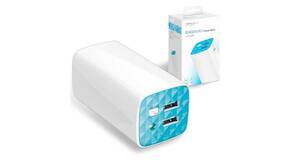 CARREGADOR PORTÁTIL TP LINK, 2 PORTAS USB 10400MAH, BRANCO