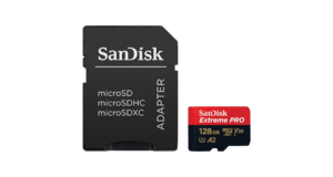 CARTÃO DE MEMÓRIA MICRO SD SANDISK EXTREME PRO 128GB / 200MBS (SDSQXCD-128G-GN6MA)