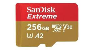 CARTÃO DE MEMÓRIA MICRO SD SANDISK EXTREME 256GB - (SDSQXAV-256G-GN6MA)