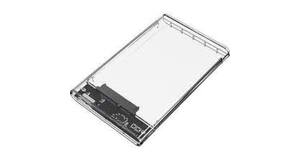 CASE HD 2,5 USB 2.0 TRANSPARENTE BM758