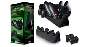 CHARGE STATION DREAMGEAR 2+2 C/ 2 BATERIAS NOVO XBOX ONE