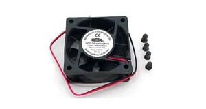 COOLER FAN 60MM X 60MM X 25MM PRETO DEX - DX-6C