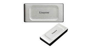 HD EXTERNO PORTÁTIL KINGSTON SXS2000 500GB USB 3.2 GEN 2X2 - CINZA