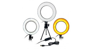 ILUMINADOR RING LIGTH 6 POLEGADAS LED