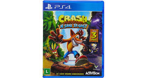 JOGO CRASH BANDICOOT N. SANE TRILOGY - PS4