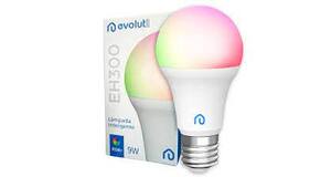 LAMPADA INTELIGENTE RGB 9W EH-300 SMART HOME EVOLUT