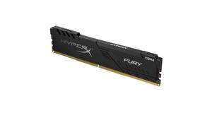 MEMÓRIA KINGSTON HYPERX FURY 8GB 2666MHZ DDR4 CL16 BLACK