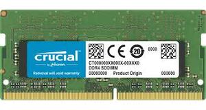 MEMÓRIA RAM CRUCIAL 32GB DDR4 3200MT/S PARA NOTEBOOK