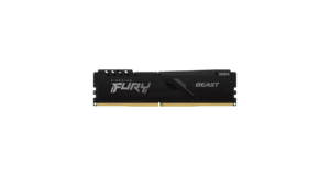 MEMÓRIA RAM KINGSTON BEAST FURY 16GB / DDR4 / 3200MHZ - PRETO