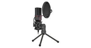 MICROFONE GAMER REDRAGON SEYFERT GM100 / COM TRIPE / POP FILTER - PRETO
