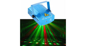 MINI LASER STAGE LIGHTING PROJETOR HOLOGRAFICO LUZ DE FESTA