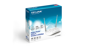 MODEM ROTEADOR WIRELESS TPLINK N ADSL2+ DE 300MBPS TD-W8961N