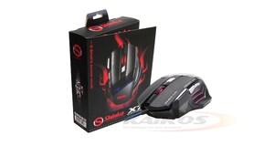 MOUSE GAMER C/ FIO USB 7D 800 A 2400 DPI PRETO