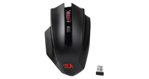 MOUSE GAMER REDRAGON M994 WOKI 26000DPI SEM FIO BLUETOOTH WIRELEES E WIRED - PRETO