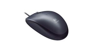 MOUSE LOGITECH M100 BLISTER CONFORTABLE USB PRETO