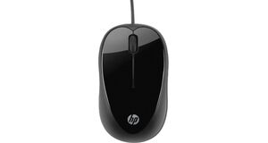 MOUSE USB  HP X1000 1000DPI (H2C21AA) PRETO