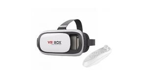 ÓCULOS REALIDADE VIRTUAL 3D COM CONTROLE - VR BOX 2.0