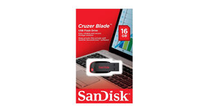 PEN DRIVE 16GB - SANDISK - CRUZER BLADE