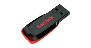 PEN DRIVE 64GB - SANDISK - CRUZER BLADE