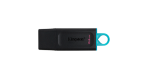 PENDRIVE KINGSTON DATA TRAVELER EXODIA 64GB DTXON/64 / USB 3.2 - ONYX PRETO