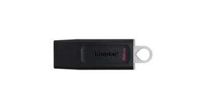 PENDRIVE KINGSTON DTXM/32 32GB DATA TRAVELER EXODIA / USB 3.2 - PRETO