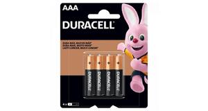 PILHA AAA DURACELL MN2400 C/4