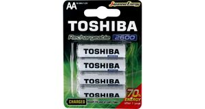 PILHA ALCALINA AA TOSHIBA LR6GCP C/4