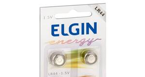 PILHA ALCALINA LR44 1,5V C/2 UN ELGIN