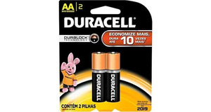 PILHA DURACELL MN1500 C/2AA