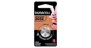PILHA MOEDA LITIO 3V DURACELL CR 2032